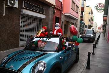 La caravana de Papá Noel inunda Telde de magia y alegría/Francisco Javier Santana.